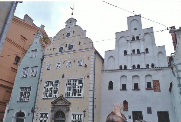 Riga-Kuće 3 brata iz  16., 17. i 18. st.