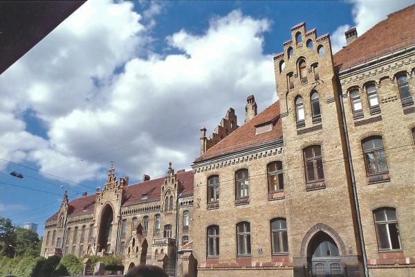 Riga-zgrada bolnice (nasuprot hotela Theatar u kojem smo boravili)