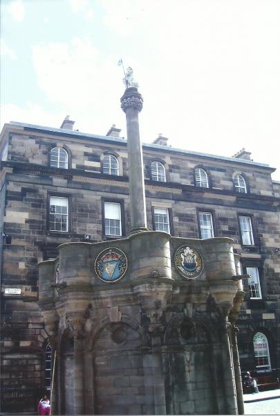 Edinburgh-nekadašnji oglasni stup