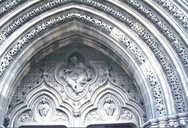 Edinburgh-ulazna vrata u katedralu
